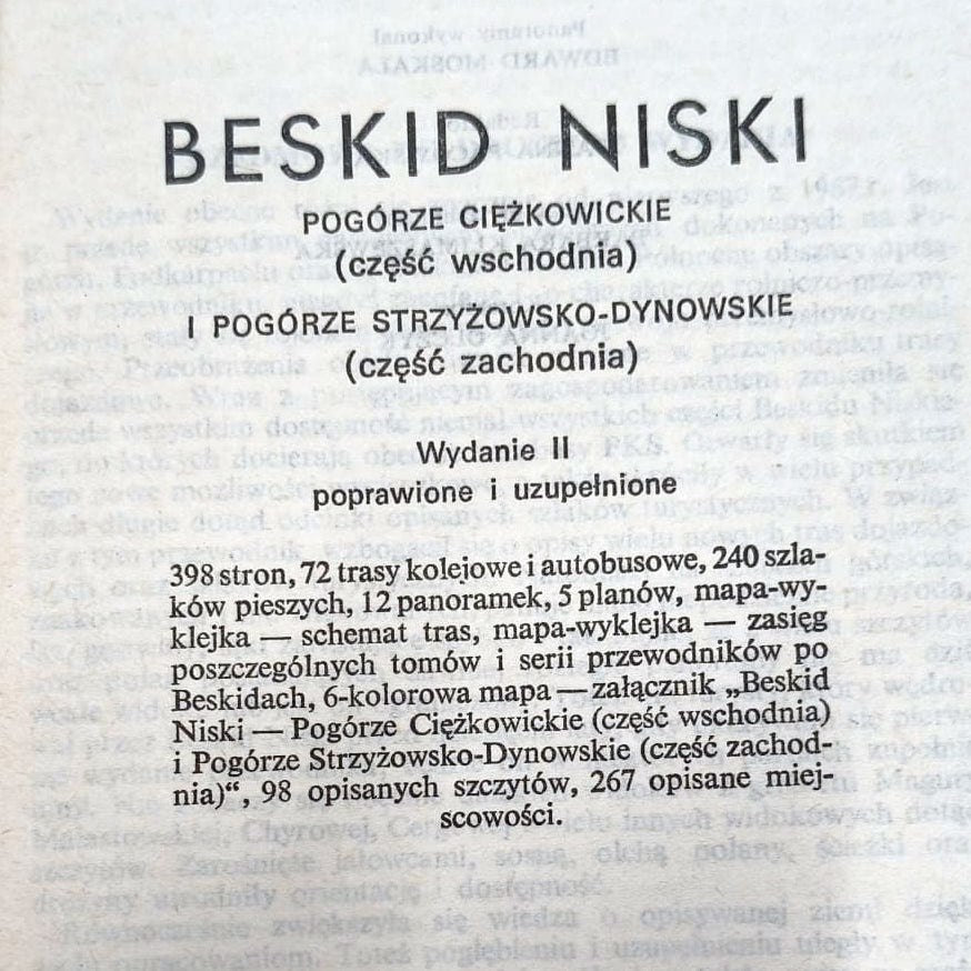 Beskidy. Beskid Niski i Pogórze