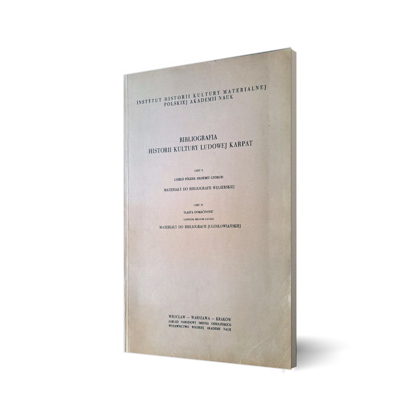 Bibliografia historii kultury ludowej Karpat