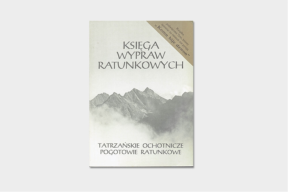 Księga wypraw ratunkowych 1909-1937
