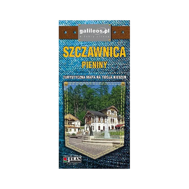 Szczawnica - Pieniny - mapa kieszonkowa 1:25 000