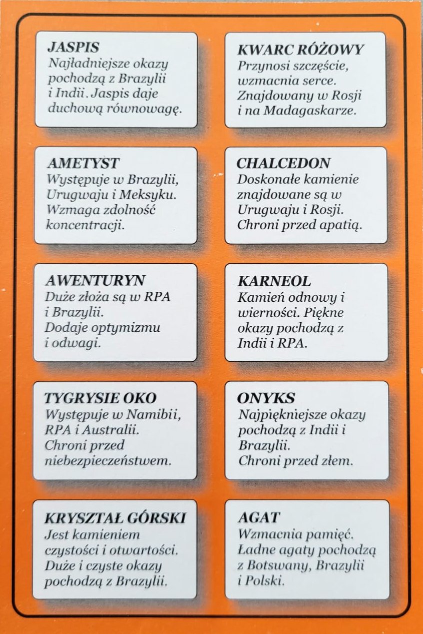 Kamienie ozdobne ŚWIATA