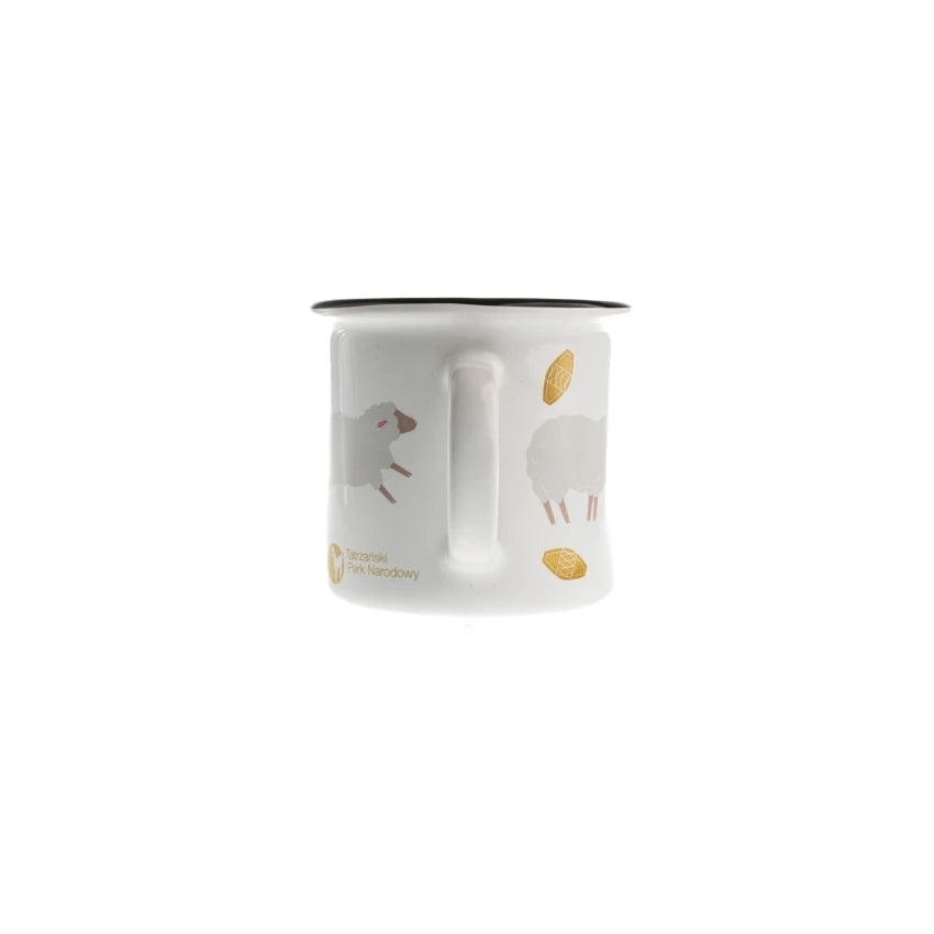Kubek ceramiczny z owcą TPN