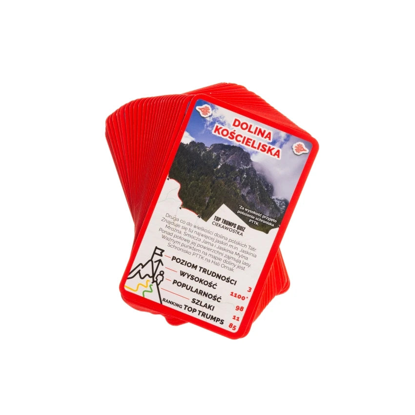 Gra karciana Top Trumps Tatry