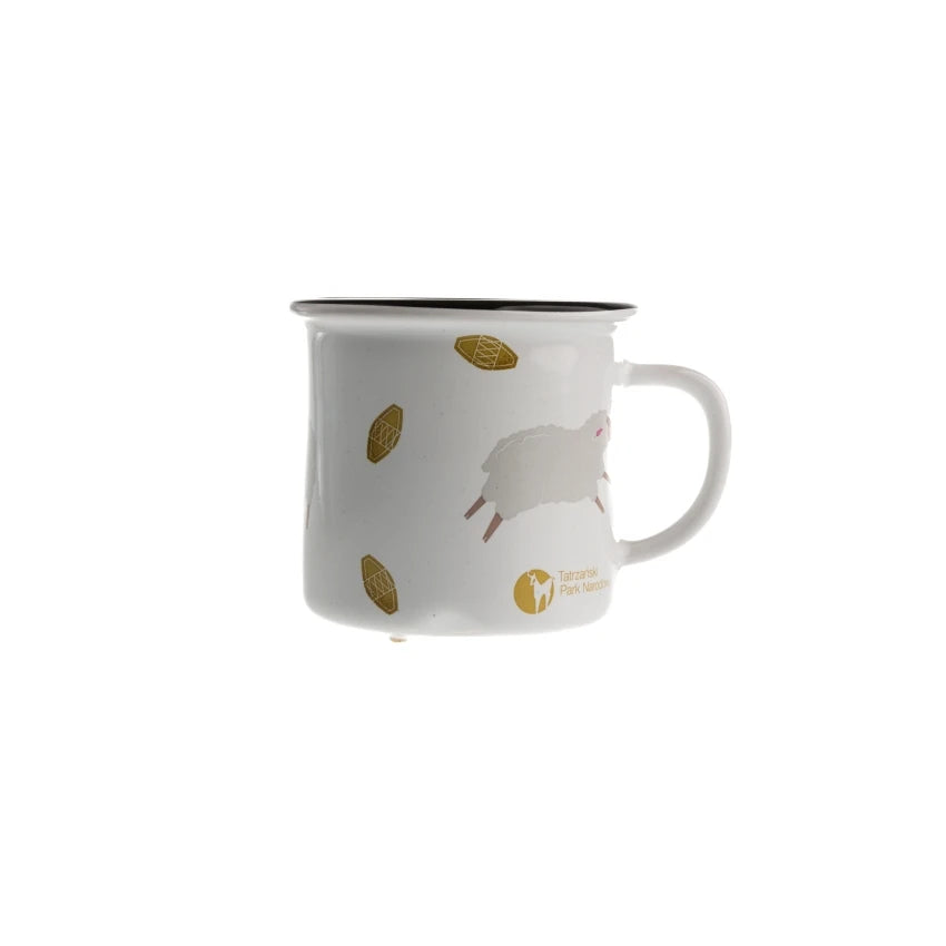 Kubek ceramiczny z owcą TPN