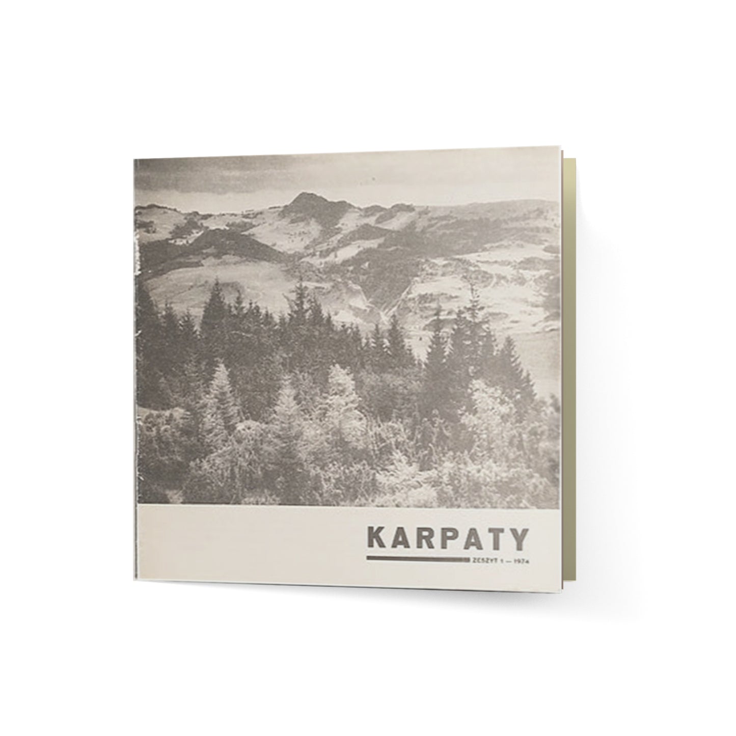 Karpaty. Materiały szkoleniowe o problematyce górskiej terenów Polski i Krajów Demokracji Ludowej. Zeszyt 1 (1974)