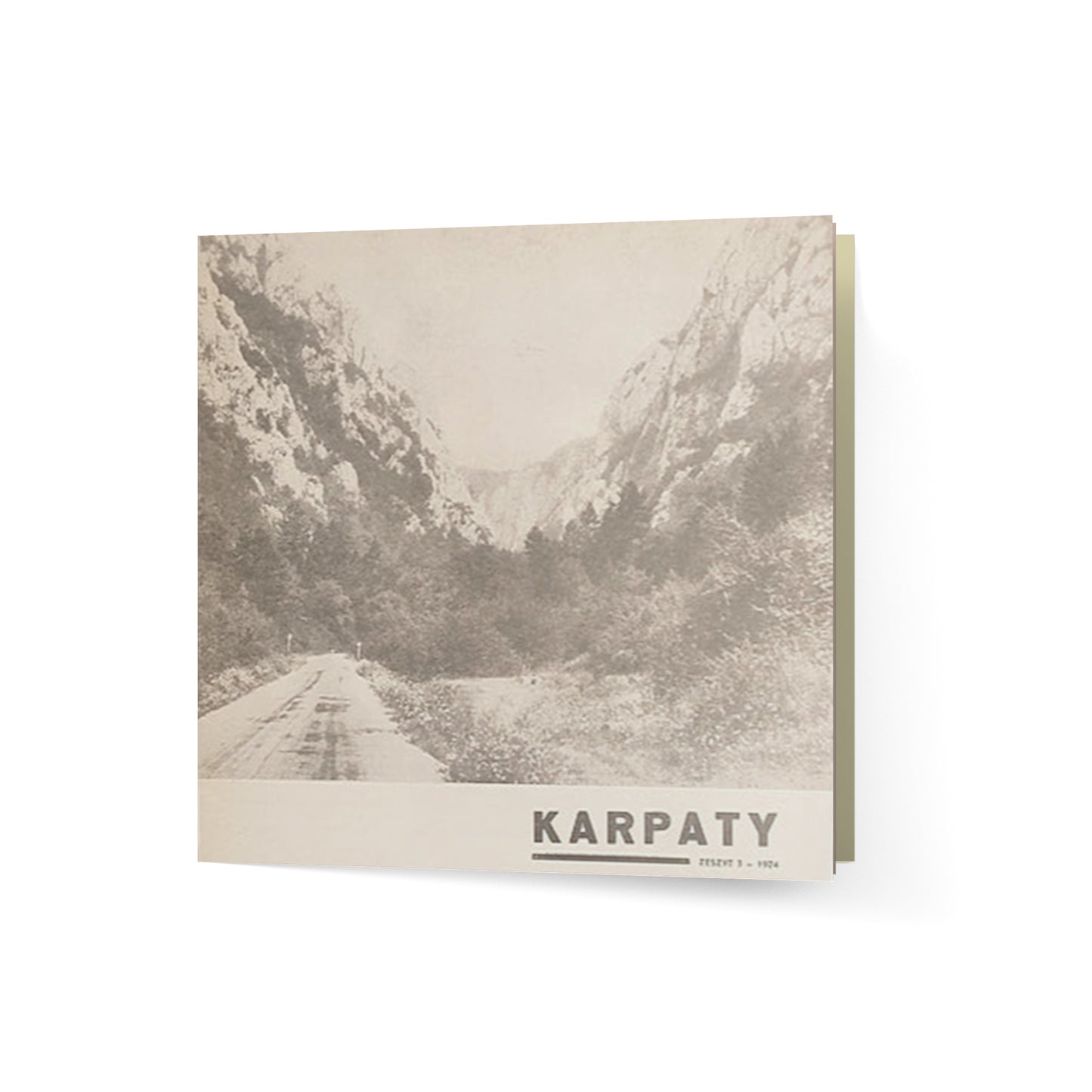Karpaty. Materiały szkoleniowe o problematyce górskiej terenów Polski i Krajów Demokracji Ludowej. Zeszyt 3 (1974)