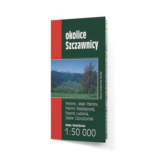 Okolice Szczawnicy. Mapa 1:50 000