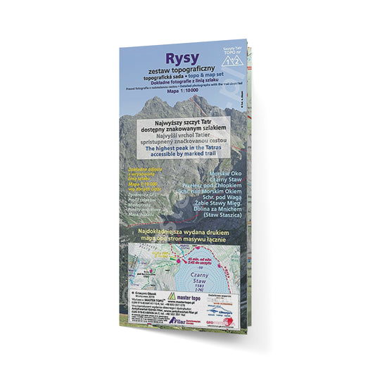 Rysy. Zestaw topograficzny. Mapa TOPO