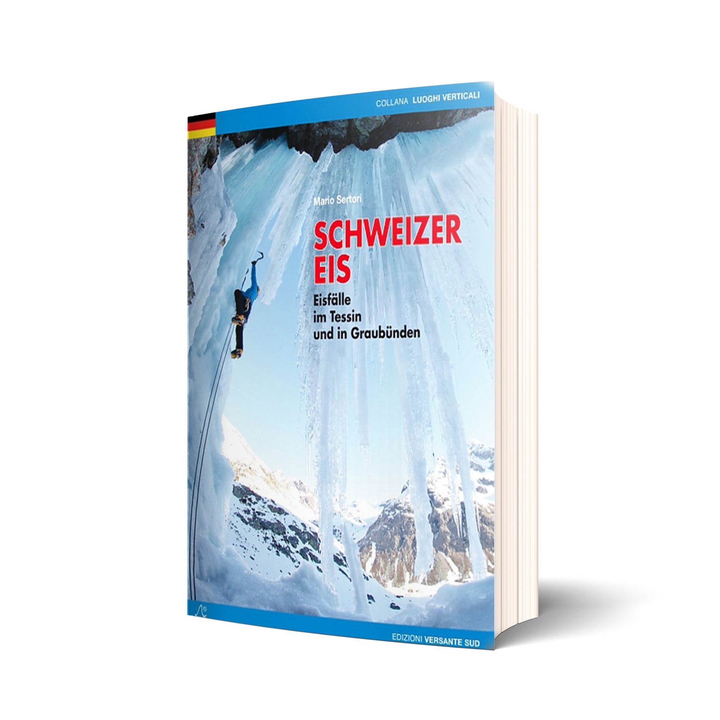 Schweizer Eis. Eisfälle im Tessin und in Graubünden