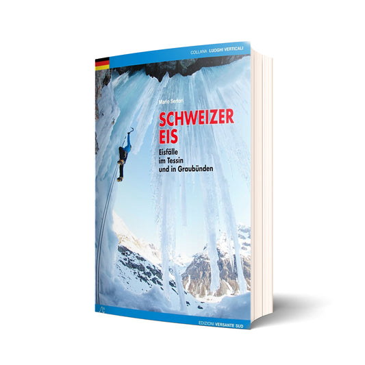 Schweizer Eis. Eisfälle im Tessin und in Graubünden