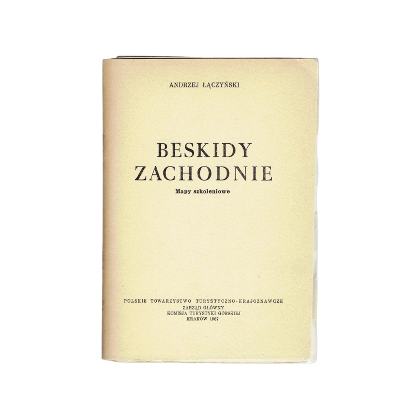 Beskidy Zachodnie. Mapy szkoleniowe