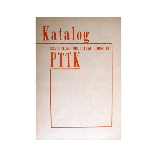Katalog Centralnej Biblioteki Górskiej PTTK
