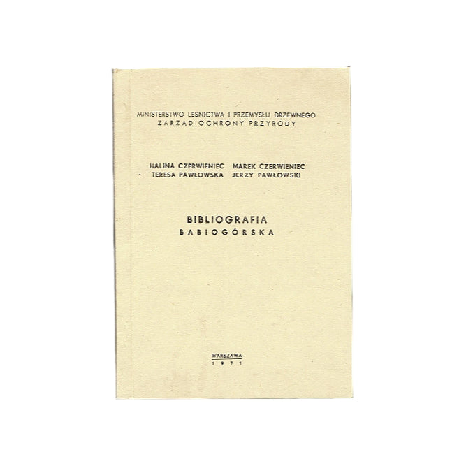 Bibliografia Babiogórska
