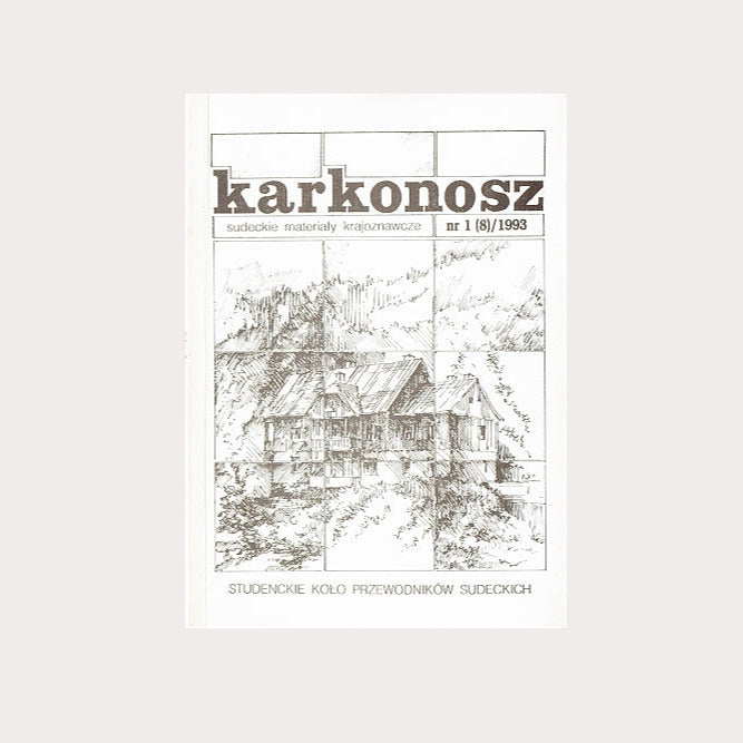 Karkonosz. Sudeckie materiały krajoznawcze nr 8  (1/1993)