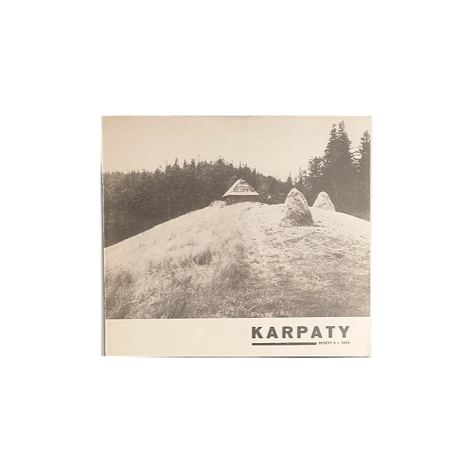 Karpaty. Materiały szkoleniowe o problematyce górskiej terenów Polski i Krajów Demokracji Ludowej. Zeszyt 4 (1974)