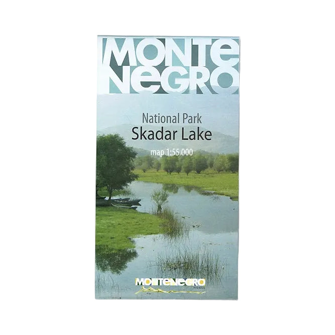 Skadar Lake National Park 1:55 000. Mapa