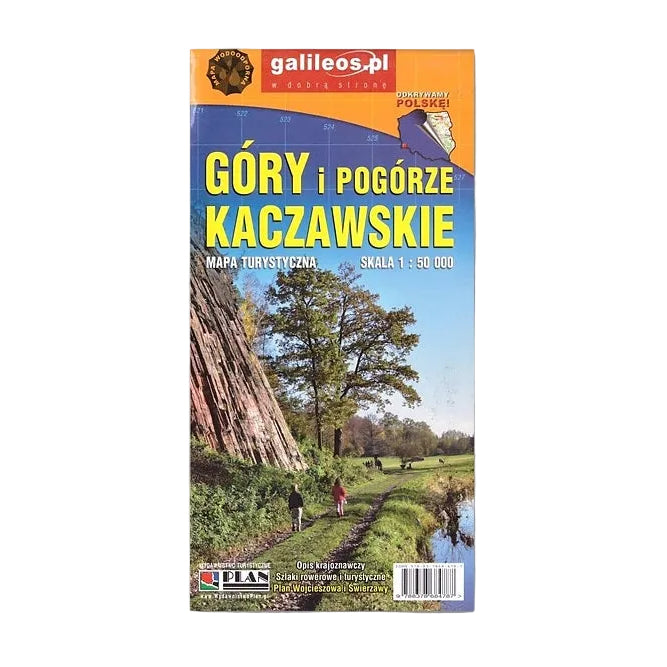 Góry i Pogórze Kaczawskie 1:50 000. Laminowana mapa turystyczna