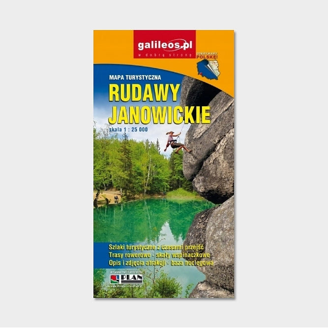 Rudawy Janowickie 1:25 000. Mapa turystyczna laminowana