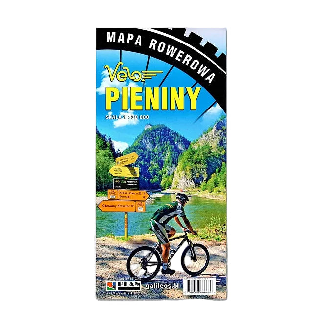 Pieniny 1:30 000. Mapa rowerowa