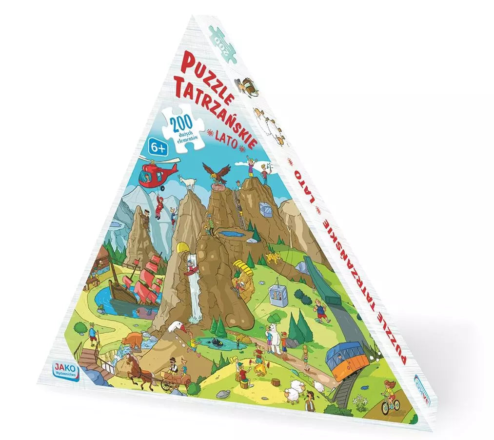 Puzzle tatrzańskie. Lato. 200 elementów.