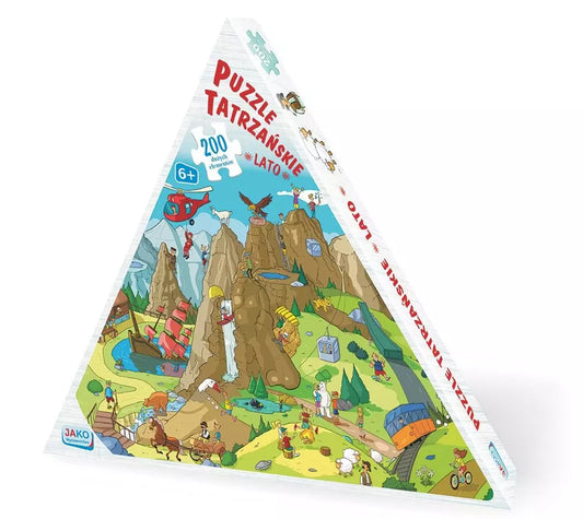 Puzzle tatrzańskie. Lato. 200 elementów.