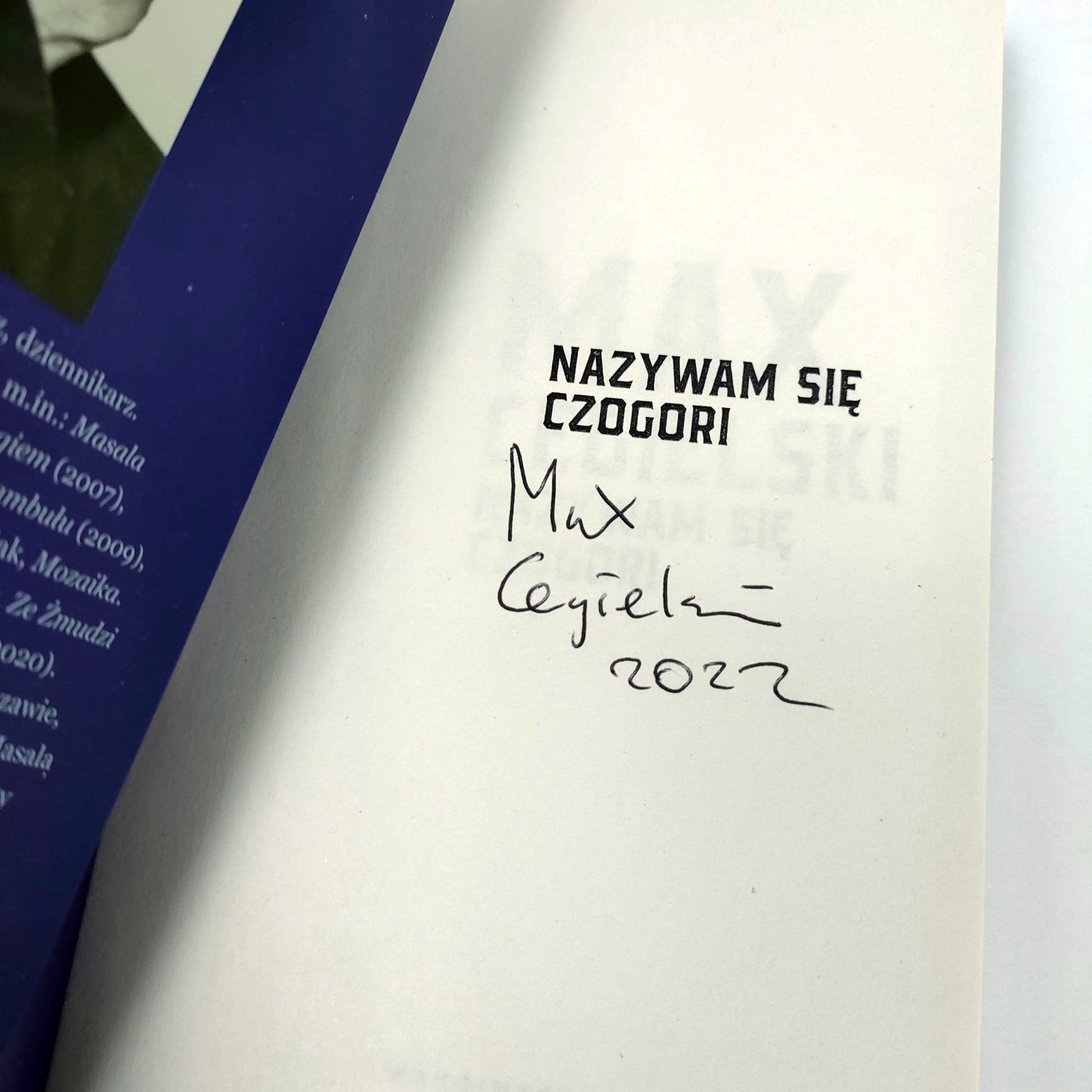 Nazywam się Czogori (z autografem autora)