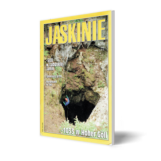 Jaskinie nr 25 4/2001