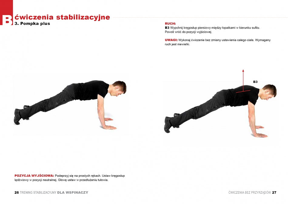Trening uzupełniający dla wspinaczy i nie tylko