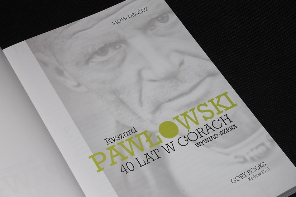 Ryszard Pawłowski – 40 lat w górach