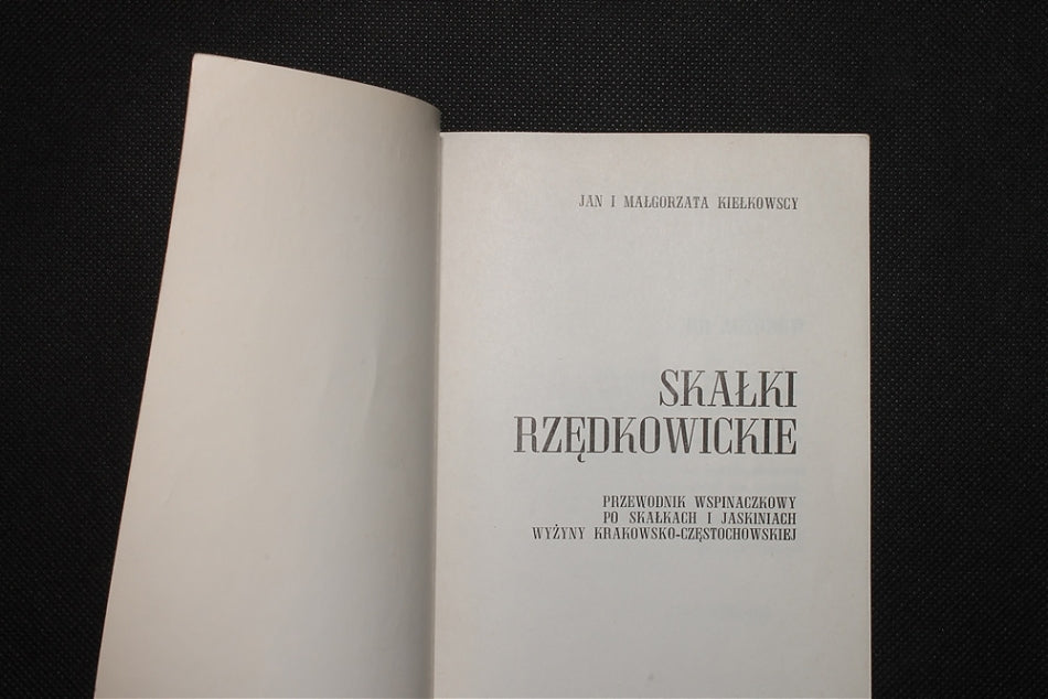 Skałki Rzędkowickie. Przewodnik wspinaczkowy