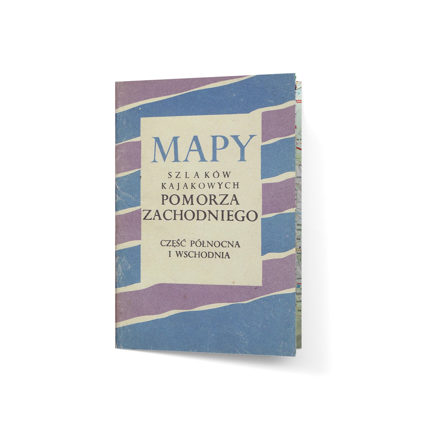 Mapy szlaków kajakowych Pomorza Zachodniego. Część północna i wschodnia