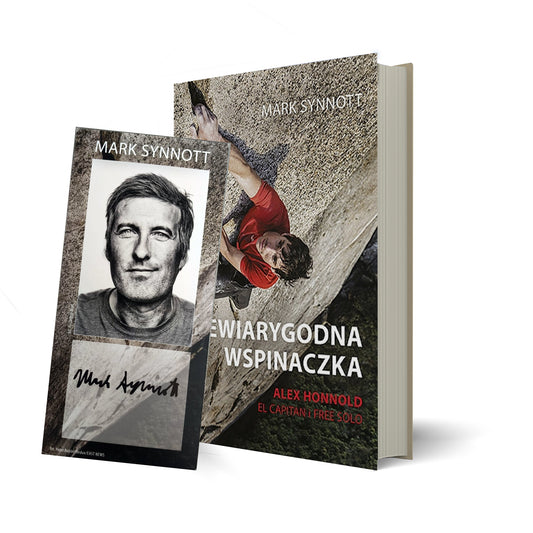 Niewiarygodna wspinaczka [z zakładką z autografem autora]