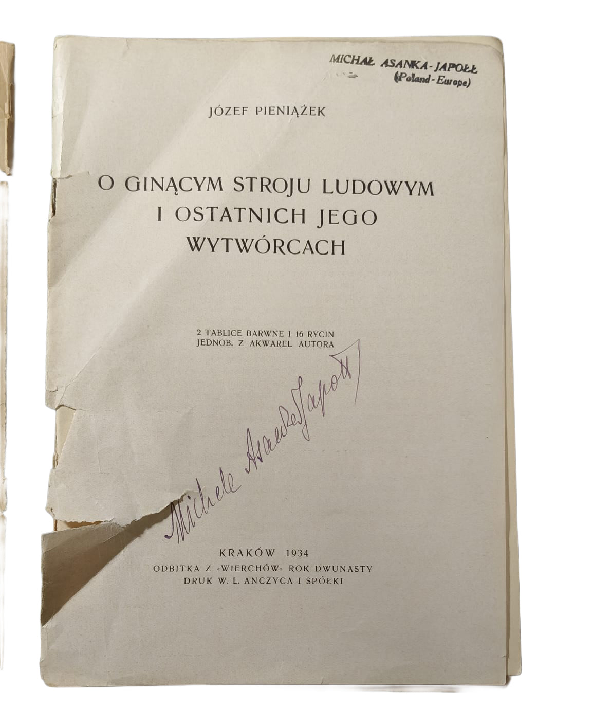 O ginącym stroju ludowym i ostatnich jego wytwórcach