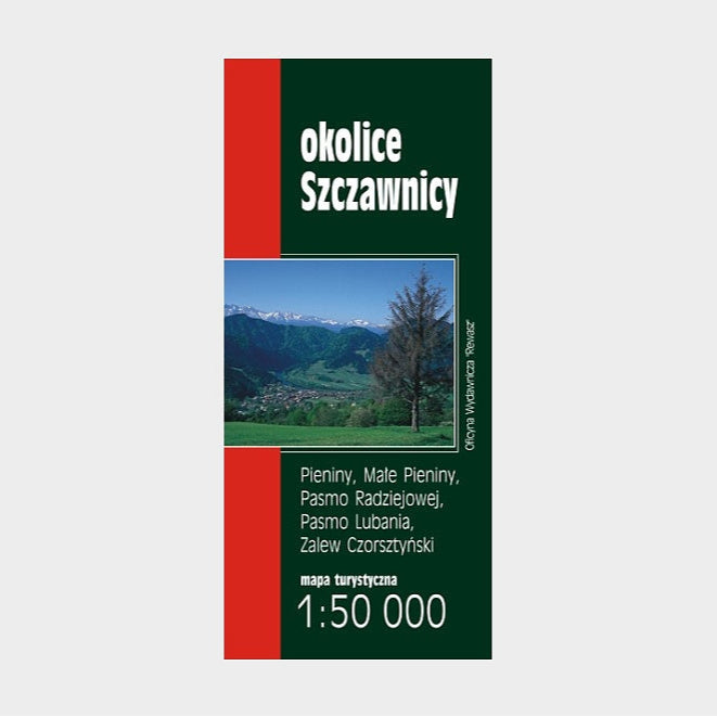 okolice Szczawnicy mapa