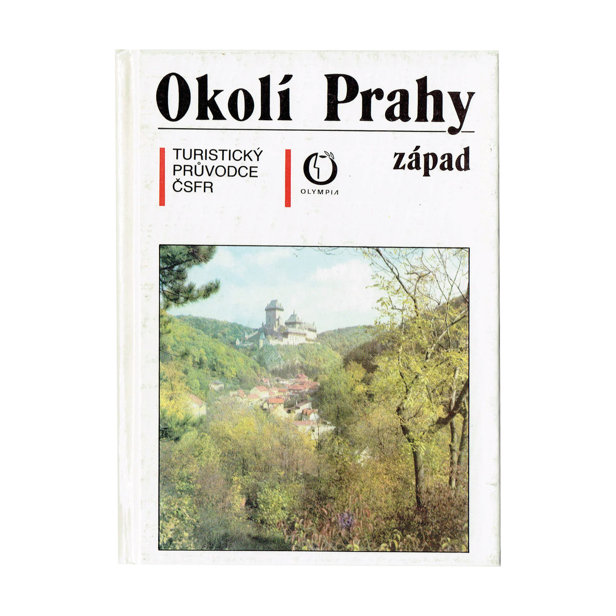 Okolí Prahy. Západ. Turistický Průvodce ČSSR (38)