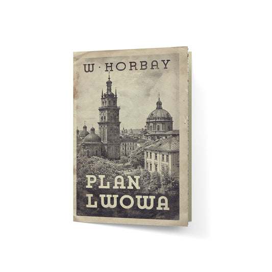 Plan orientacyjny wielkiego Lwowa z przewodnikiem
