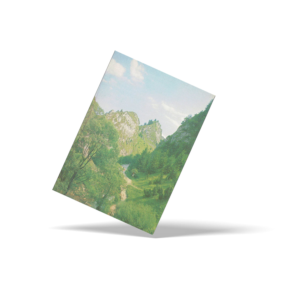 Pocztówka - Wąwóz Homole, Pieniny