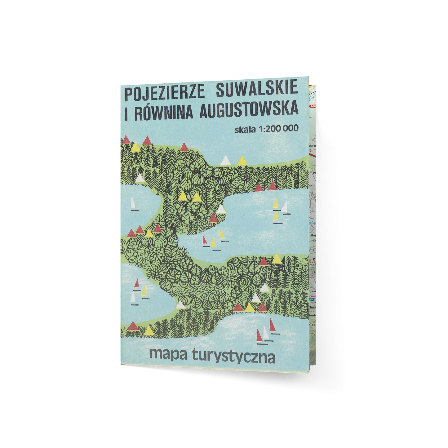 Pojezierze Suwalskie i Równina Augustowska. Mapa turystyczna1:200 000