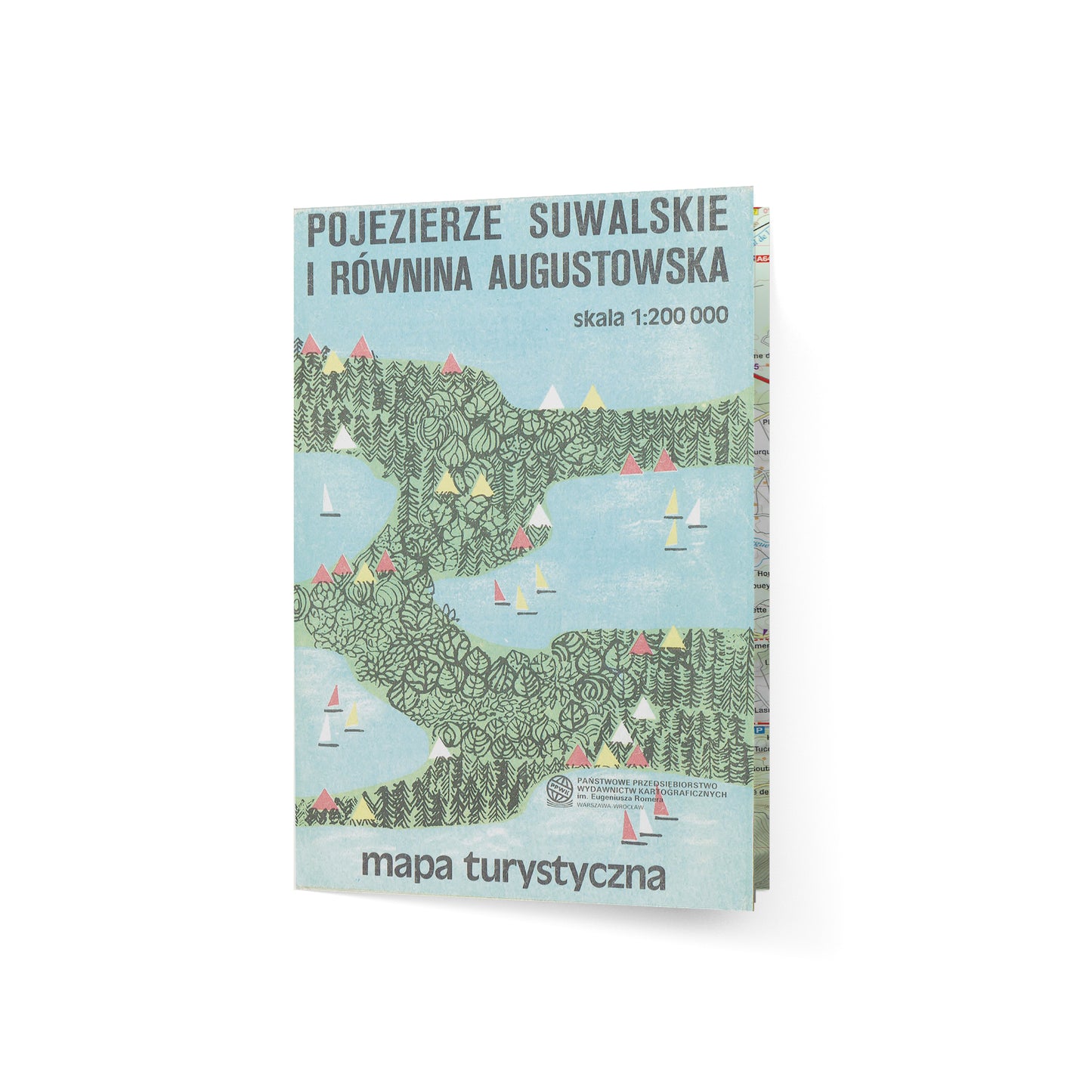 Pojezierze Suwalskie i Równina Augustowska. Mapa turystyczna1:200 000