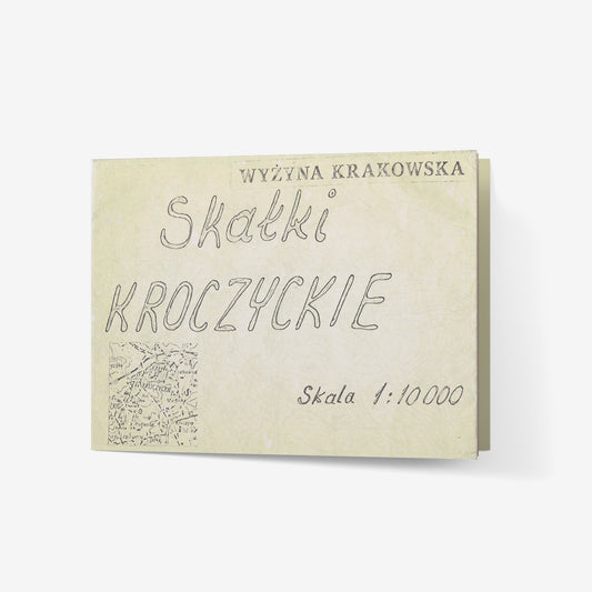 Skałki kroczyckie 1:10 000. Wyżyna Krakowska