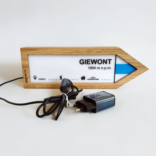 Dekor LED Giewont