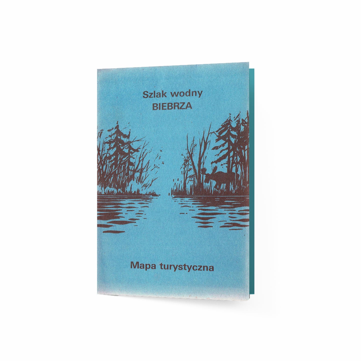 Szlak wodny Biebrza, Mapa turystyczna