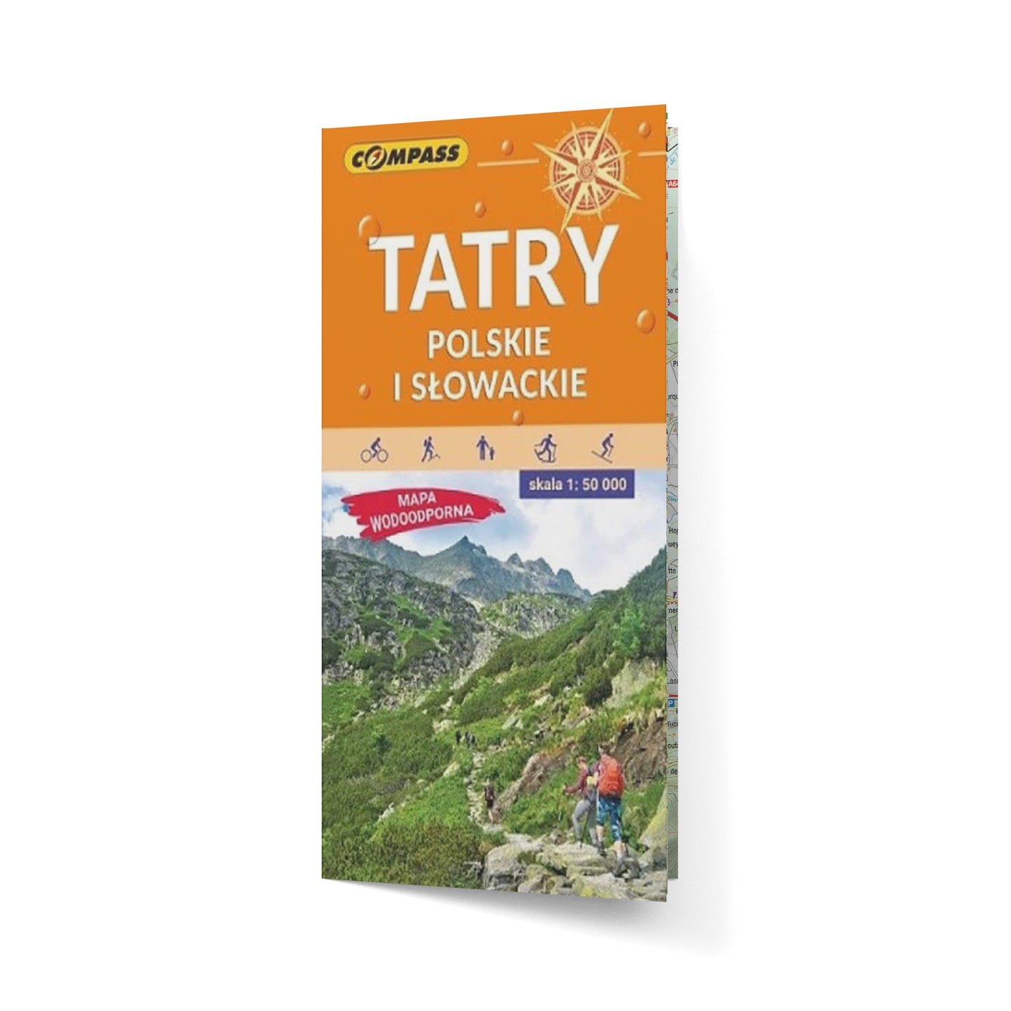 Tatry Polskie i Słowackie 1:50 000. Wodoodporna mapa turystyczna