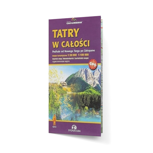Tatry w całości - mapa 1:50 000