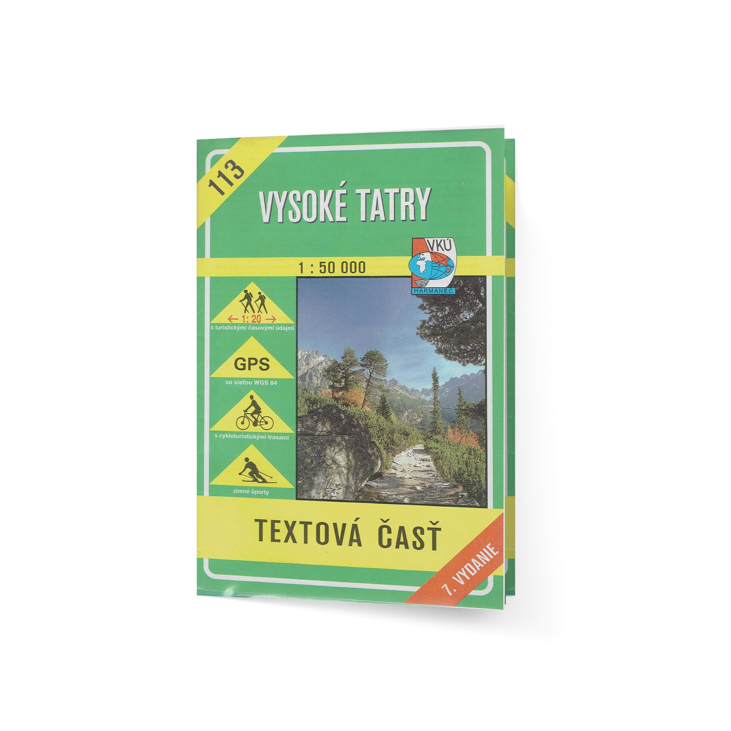 Turistická mapa + textová časť 113 - 1 : 50 000 - Vysoké Tatry