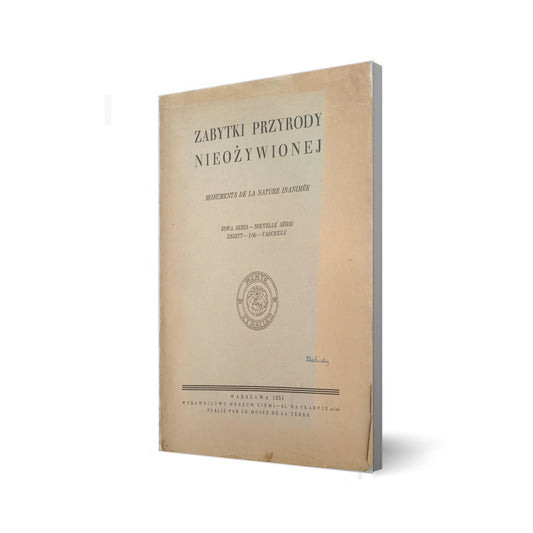 Zabytki przyrody nieożywionej. Nowa seria, zeszyt 1(4)